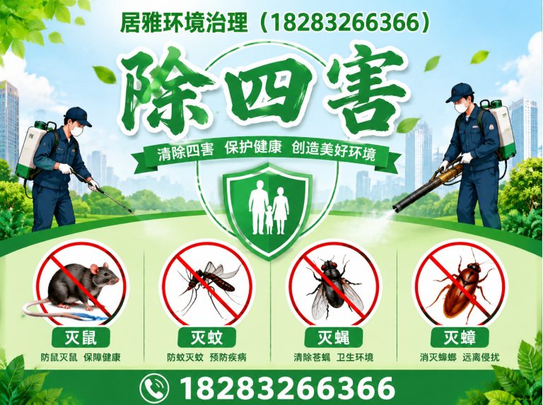 双流区除四害展示图